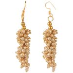 Buy Kord Store Party Wear Gold & White Moti Traditional Jewellery Necklace Set With Earrings For Women Girls KSNKE60028 - Purplle