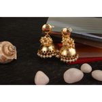 Buy Kord Store Traditional Gold Plated 4 Earrings For Girls & Women KSEAR70052 - Purplle