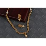 Buy Kord Store Party Wear Gold And White Traditional Jewellery Necklace Set With Earrings For Women Girls KSNKE60062 - Purplle