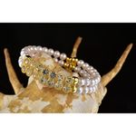 Buy Kord Store Fashion Jewellery Gold And White Traditional Gold Plated Bracelet For Girls And Women KSBRC40016 - Purplle