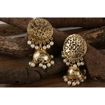 Buy Kord Store Traditional Gold Plated Earrings For Girls & Women KSEAR70053 - Purplle