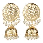 Buy Kord Store Traditional Gold Plated Earrings For Girls & Women KSEAR70053 - Purplle