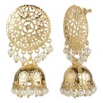 Buy Kord Store Traditional Gold Plated Earrings For Girls & Women KSEAR70053 - Purplle