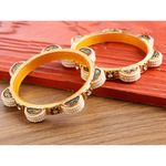 Buy Kord Store Fashion Jewellery Traditional Gold Plated Bangles Set For Girls And Women (Size - 26) KSBAN50018 - Purplle