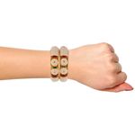 Buy Kord Store Fashion Jewellery Traditional Gold Plated Bangles Set For Girls And Women (Size -28) KSBAN50021 - Purplle