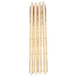 Buy Kord Store Fashion Jewellery Traditional Gold Plated Bangles Set For Girls And Women (Size - 26) KSBAN50026 - Purplle