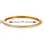 Buy Kord Store Fashion Jewellery Traditional Gold Plated Bangles Set For Girls And Women (Size - 26) KSBAN50026 - Purplle