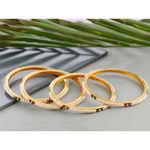 Buy Kord Store Fashion Jewellery Traditional Gold Plated Bangles Set For Girls And Women (Size -28) KSBAN50029 - Purplle