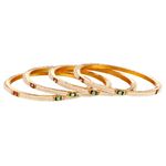 Buy Kord Store Fashion Jewellery Traditional Gold Plated Bangles Set For Girls And Women (Size -28) KSBAN50029 - Purplle
