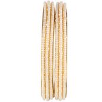 Buy Kord Store Fashion Jewellery Traditional Gold Plated Bangles Set For Girls And Women (Size - 26) KSBAN50030 - Purplle