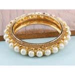 Buy Kord Store Fashion Jewellery Traditional Gold Plated Bangles Set For Girls And Women (Size - 26) KSBAN50046 - Purplle