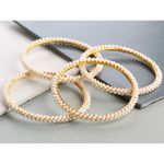 Buy Kord Store Fashion Jewellery Traditional Gold Plated Bangles Set For Girls And Women (Size - 26) KSBAN50048 - Purplle