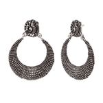 Buy Kord Store Special Moon With Little Peacock Design Indian Traditional Earring Chandbali KSEAR70073 - Purplle