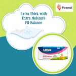 Buy Little's Soft Cleansing Baby Wipes 80's Pack Of 3 - Purplle