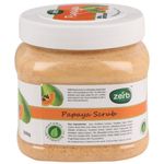 Buy Zerb Gentle Exfoliating Papaya Face and Body Scrub|Dead Skin Remover and Revitalise Healthy Skin Glow Set of 2 x 500 g - Purplle