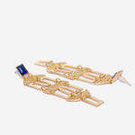 Buy Ferosh Chrysta Gold Earrings - Purplle