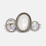 Buy Ferosh Allira Oxidized Silver Ring Set - Purplle
