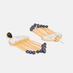 Buy Ferosh Dinara Blue Charm Earrings - Purplle