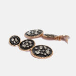 Buy Ferosh Designer Zwart Drop Earrings - Purplle