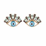 Buy Ferosh Voli Stud Earrings - Purplle