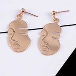 Buy Ferosh Figi Face Drop Earrings - Purplle