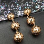 Buy Ferosh Shifra Gold Earrings - Purplle