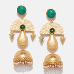 Buy Ferosh Zivar Drop Jhumki Earrings - Purplle