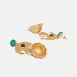 Buy Ferosh Zivar Drop Jhumki Earrings - Purplle
