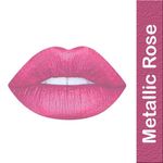 Buy Bonjour Paris Metallic Shine Lipstick (Metallic Rose) (4.2 g) - Purplle