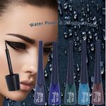 Buy Bonjour Paris Waterproof Eye Liner, Black/Brown (10 ml) - Purplle