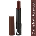 Buy Bonjour Paris Super-Matt Lipstick - Rosewood/Chocolate (7 g) - Purplle