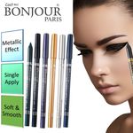 Buy Bonjour Paris Metallic Eye Pencil - Jumbo Pack (10.8 g) - Purplle
