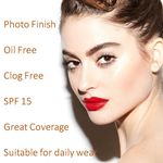 Buy Bonjour Paris Photo Match Invisible Foundation - Fair To Wheatish Skin (30 ml) - Purplle
