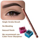 Buy Color Fever Eye Brow Pencil - Brown With Sharpener (1.8 g) - Purplle