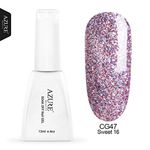 Buy Azure Beauty Colors Hot Sale Colors Series Gel Polish Long-lasting Soak Off Nail Gel Polish DIY Nail Style Gel Nail Lacquer (CG47) (12 ml) - Purplle