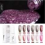 Buy Azure Beauty 2018 New Arrival Rose Gold gel nail polish primer Gel Lacquer nail gel lak gel polish Arts For Manicure (CG195) (12 ml) - Purplle