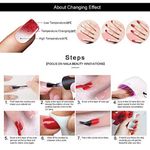 Buy Azure Beauty Newest Nail Gel Polish Temperature Changing Nail Color Soak-off LED/UV Gel Polish (12 ml) 1pcs Nail Gel For Nail Art (Azure - T14) - Purplle