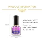 Buy BORN PRETTY Thermal Nail Polish Temperature Color Changing Nail Art Varnish Manicure Varnish Long Lasting Poilsh12 Colors (BP-LD08) (6 ml) - Purplle