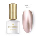 Buy BORN PRETTY Nail Gel Polish Mirror Metal Effect Soak Off UV Gel Nail Polish Nail Art Manicure Varnish Gel Lacquers (BP-MW02) (6 ml) - Purplle