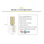 Buy BORN PRETTY Nail Gel Polish Mirror Metal Effect Soak Off UV Gel Nail Polish Nail Art Manicure Varnish Gel Lacquers (BP-MW06) (6 ml) - Purplle