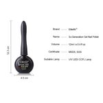 Buy Elite99 3rd Generation Gel Polish Long Lid Convenient Operation UV LED Gel Varnishes Soak Off Nail Gelpolish Imported Nail Polish (30037) (12 ml) - Purplle
