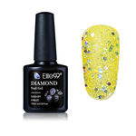 Buy Elite99 Diamond Glitter UV Gel Varnish Shiny Sequins Soak Off Gel Nail Polish Vernis Semi Permanent Nail Art Manicure Gel (E99-ZSJ19) 10 ml) - Purplle