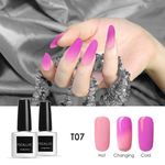 Buy Focallure Color Temperature Changing Nail Polish Long Lasting Temperature Variation Manicure Nail Polish (FL- T7) (7 ml) - Purplle
