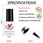 Buy GELFVOR Gel Nail Polish Nail Art Cat Eyes Magnet UV Semi Permanent Gel Polish Base top Coat Extension For Manicure Design (GF-C09) (7 ml) - Purplle