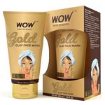 Buy WOW Skin Science Gold Clay Face Mask (100 ml) - Purplle