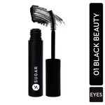 Buy SUGAR Cosmetics Uptown Curl Lengthening Mascara | Lasts Upto 8 hrs | Lightweight and Smudgeproof With Lash Growth Formula - 01 Black Beauty - 5ml - Purplle