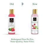 Buy Good Vibes Shine Enhancing Makeup Cleansing Lotion - Raspeberry and Peppermint (120 ml) - Purplle