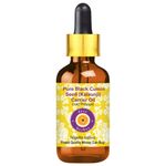 Buy Deve Herbes Pure Black Cumin Seed (Kalaunji) Carrier Oil (Nigella sativa) with Glass Dropper 100% Natural Therapeutic Grade Cold Pressed (100 ml) - Purplle