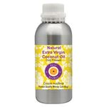 Buy Deve Herbes Natural Extra Virgin Coconut Oil (Cocos nucifera) 100% Pure Natural Therapeutic Grade Cold Pressed (630 ml) - Purplle