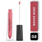 Buy Bella Voste I ULTI-MATTE LIQUID LIPSTICK I Silky Smooth & Light Weight Texture I Full Coverage With Pure Matte finish I MAUVE NUDE (02) - Purplle